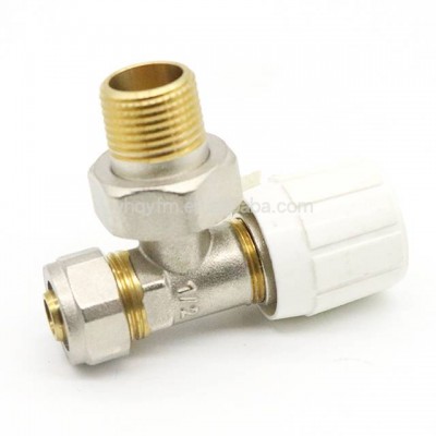 TAIZHOU QIOMGYU china supplier NP BRASS floor heating thermostatic radiator valve