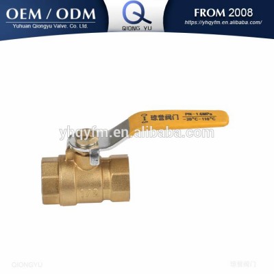 High quality brass ball valve water valve