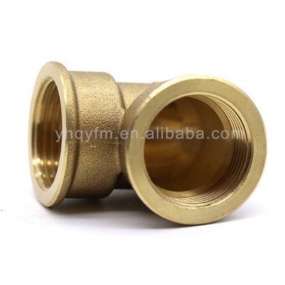 plumbing thread fitting 90 degree female elbow brass fittings