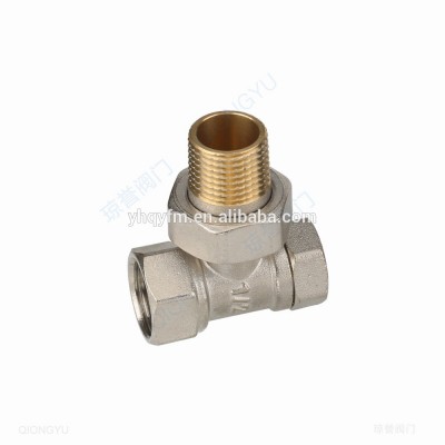 QIONGYU  manual radiator valve lockshied radiator valve