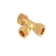 Highly Customize Size Available Brass Tee Male Fitting PVC Pipe Fitting